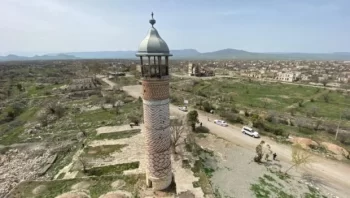 Qırğızıstan Prezidenti Ağdamda məktəbin tikintisindən DANIŞDI
