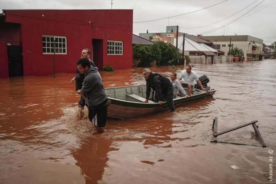 Güclü sel: 5 mindən çox sakini ZƏRƏR ÇƏKDİ