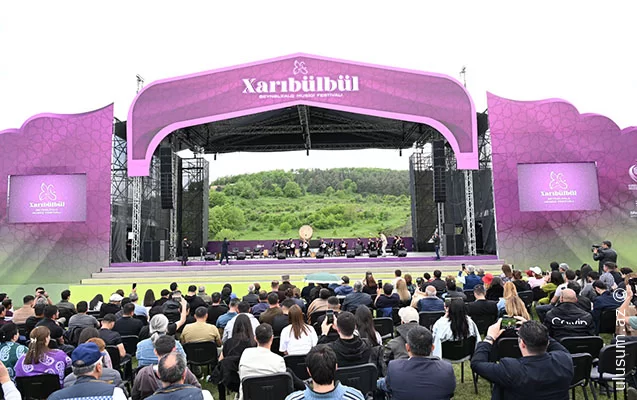Xarıbülbül” festivalında “QARABAĞNAMƏ”