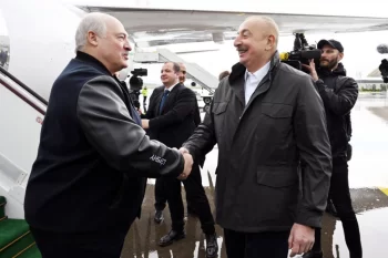 Aleksandr Lukaşenko Füzuliyə getdi - YENİLƏNİB