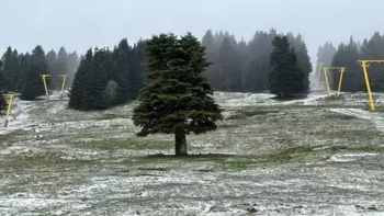 Uludağa qar yağdı - MAY AYINDA FOTO - EKSKLÜZİV