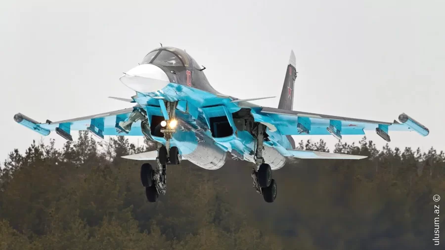 “Su-34” təyyarəsi qəzaya uğradı, ekipaj üzvləri öldü