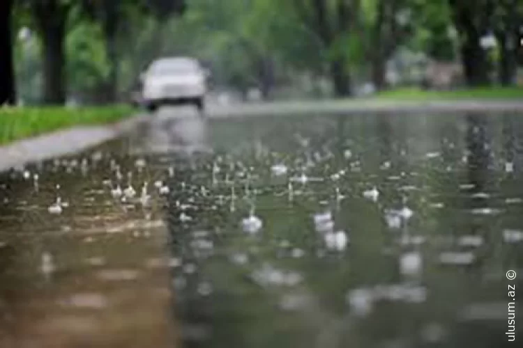 Yağışlı hava davam edəcək, sel keçəcək