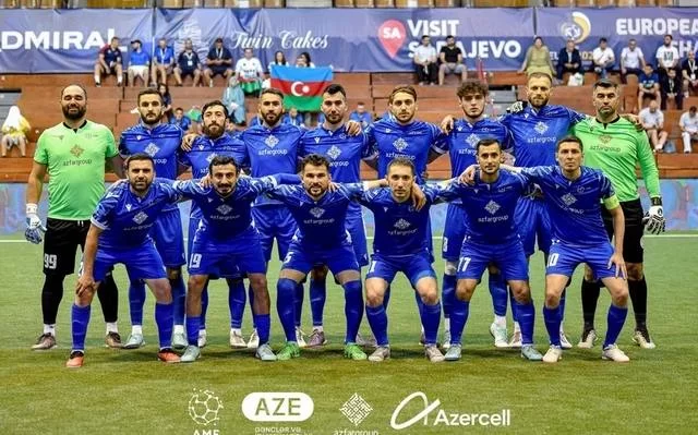 Azərbaycanın minifutbol millisi Fransanı darmadağın etdi