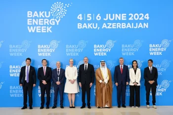 Prezident Bakı Enerji Həftəsi çərçivəsində 29-cu “Caspian Oil&Gas” və 12-ci “Caspian Power” sərgilərinin açılışında çıxış etdi