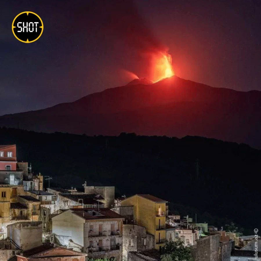 Etna vulkanı yenidən aktivləşib - VİDEO