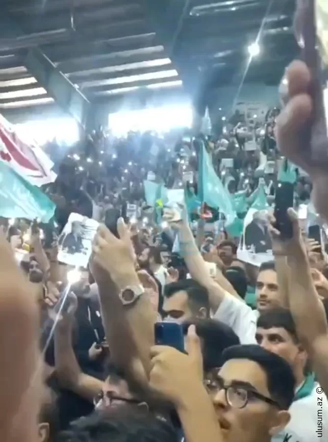 İranda “Yaşa Azərbaycan” mahnısı səslənib - VİDEO