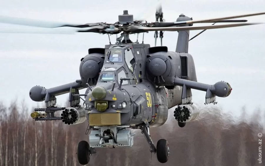 Rusiyada Mi-28 hərbi helikopteri qəzaya uğrayıb