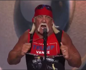 Hulk Hogan Trampa dəstək nümayiş etdirib - VİDEO