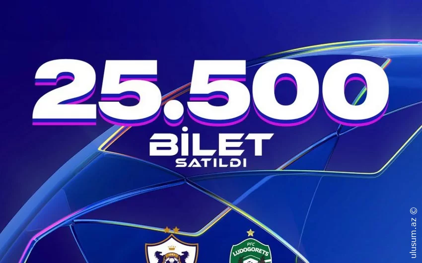 Çempionlar Liqası: "Qarabağ"ın bugünkü oyununa 25 mindən çox bilet satılıb