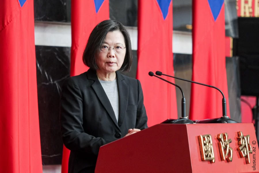 Tsai İnq-ven: "Ukraynanın Amerika silahlarına Taypeydən daha çox ehtiyacı var"