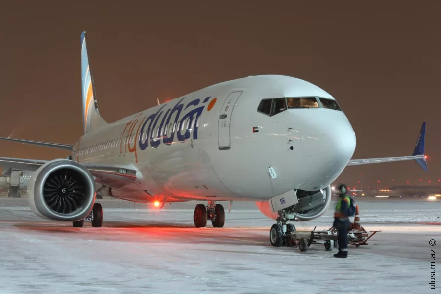 "Flydubai" aviaşirkəti dekabrın 28-dən yanvarın 5-dək Soçi və Minvoddan Dubaya uçuşları ləğv edib