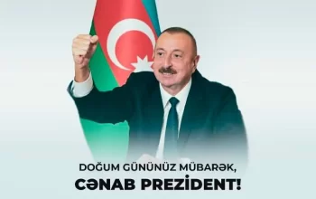 Bu gün Müzəffər Ali Baş Komandan, Prezident İlham Əliyevin doğum günüdür