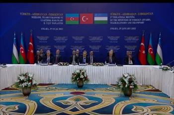 Ankarada Türkiyə, Azərbaycan və Özbəkistan arasında II üçtərəfli görüş keçirilir