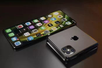 Qatlanan iPhone unikal ekranla seçiləcək