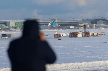 Delta Airlines təyyarəsi qəzaya uğrayıb