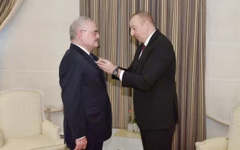 Artur Rasi-zadəyə “Heydər Əliyev” ordeni təqdim edilib