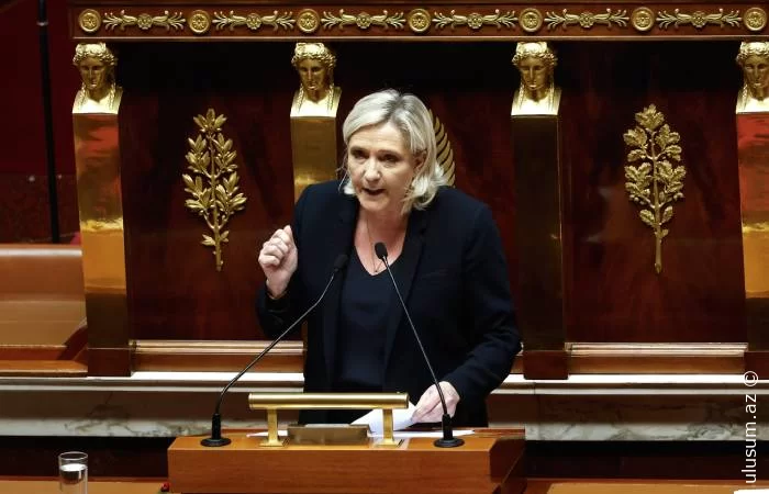 Le Pen Fransa qoşunlarının Ukraynaya göndərilməsinə qarşıdır