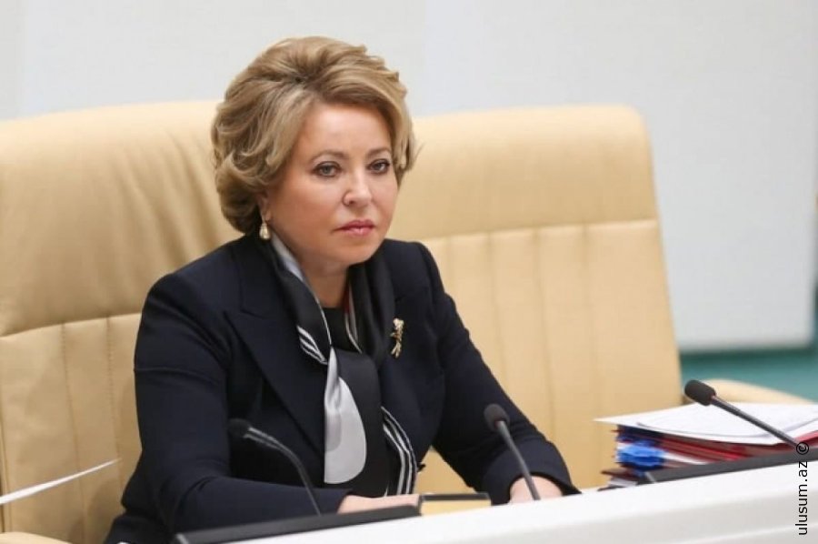 Matviyenko Azərbaycana rəsmi səfərə gəlir