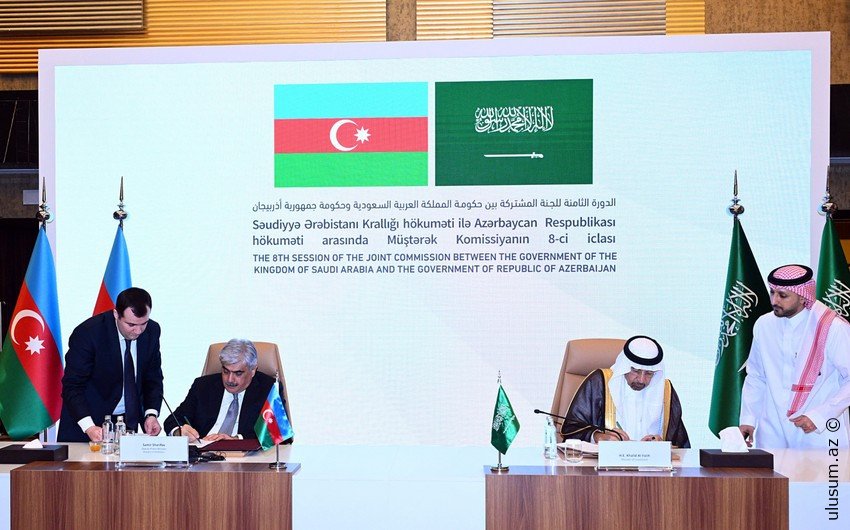 Ər-Riyadda Azərbaycan və Səudiyyə Ərəbistanı arasında yeni əməkdaşlıq sənədi imzalanıb
