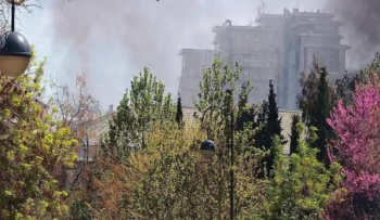 Bakıda anbar yanır