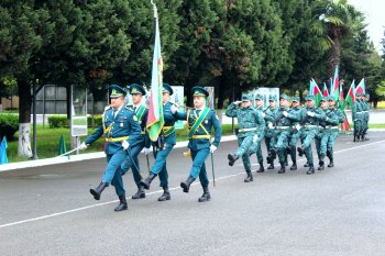 Hərbi xidməti başa vuran sərhədçilər ehtiyata buraxılıb