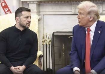 Tramp Ukrayna ilə bağlı Londonda keçirilən danışıqlardan danışıb