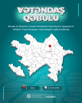 ƏƏSMN Aparatının rəhbəri Fuad Musayevin Ağsu rayonunda vətəndaş qəbulu 📌