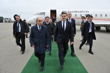 Gürcüstan Prezidenti Kavelaşvili Bakıdadır