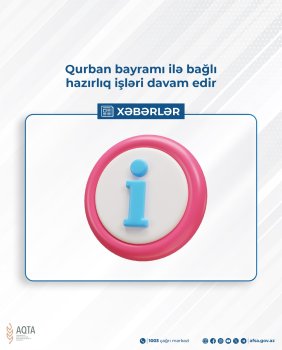 Qurban Bayramında Heyvan Kəsimi və Satışı Nəzarət Altında Aparılacaq