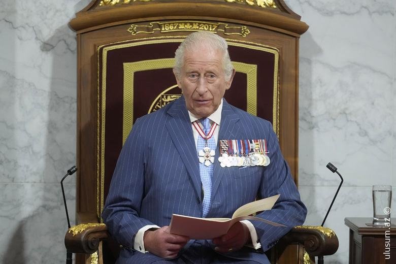 Kral III Karl Kanadada Parlamentə Xüsusi Mesaj Göndərdi — Trampa Zərbə
