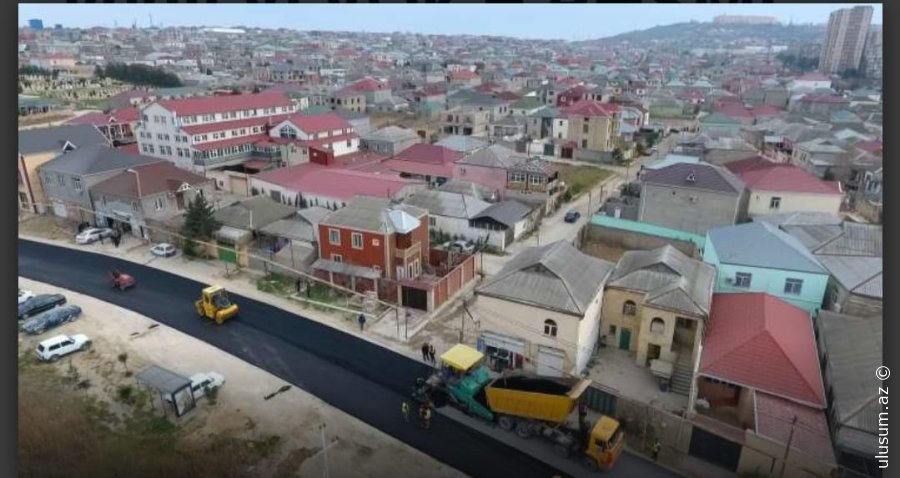 Bakının bu kəndi yenilənəcək