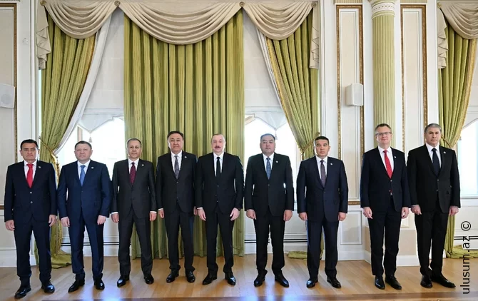 İlham Əliyev TDT-nin daxili işlər nazirlərini qəbul edib - FOTO
