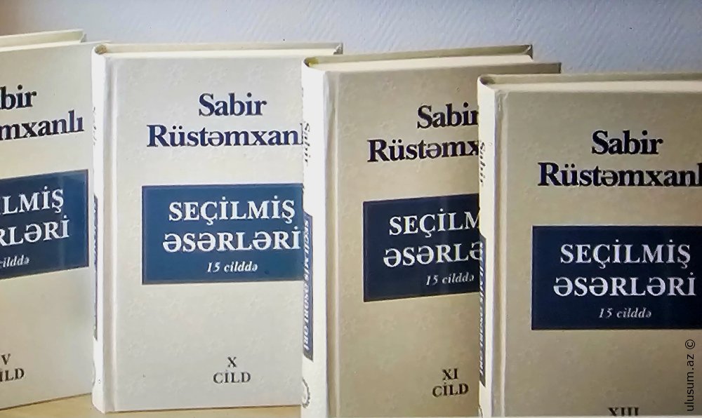 Sabir Rüstəmxanlının Əsərlərində Zamanla Söhbət - FOTO - VİDEO