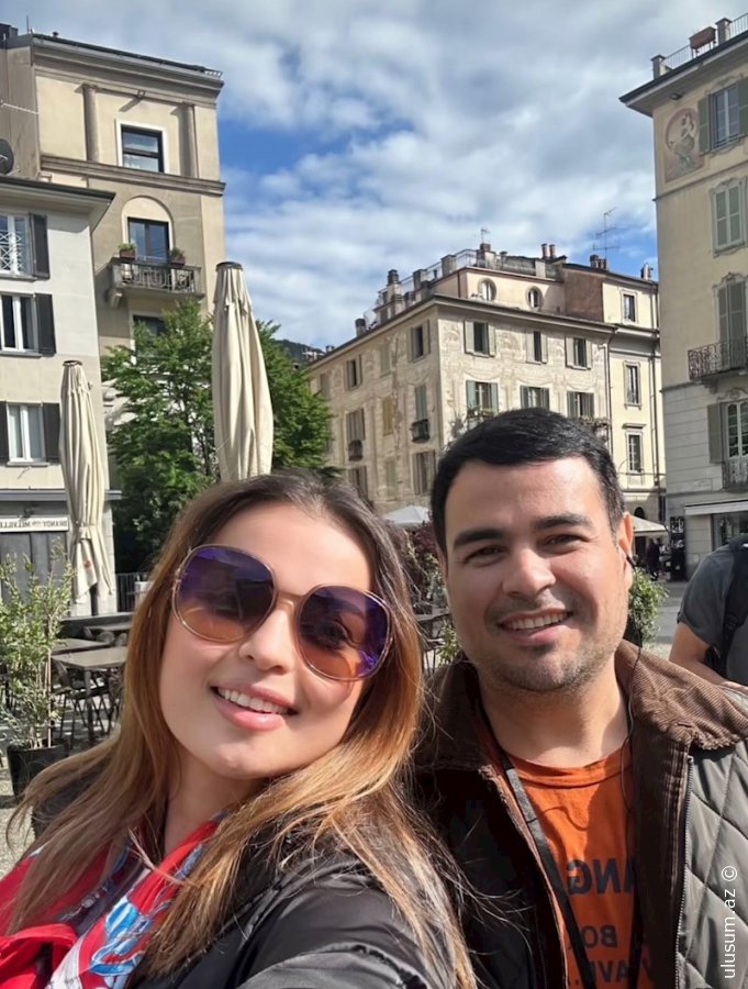 Sevda həyat yoldaşı ilə İtaliyada — FOTO - VİDEO