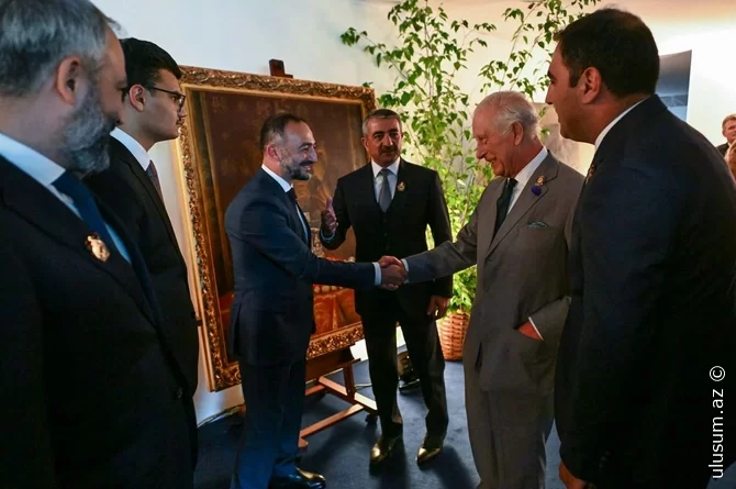 Elçin Quliyev və Kral III Çarlz bir arada - FOTO