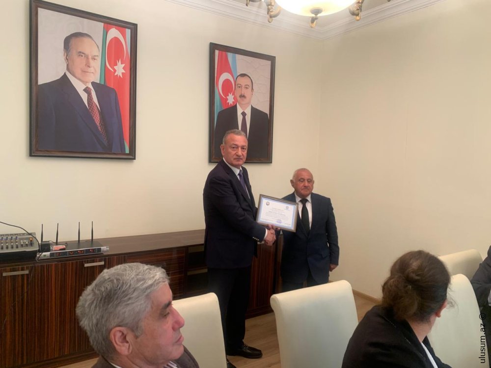 Qazaxda Ağsaqqalların Cəmiyyətə Töhfəsi Müzakirə Olundu