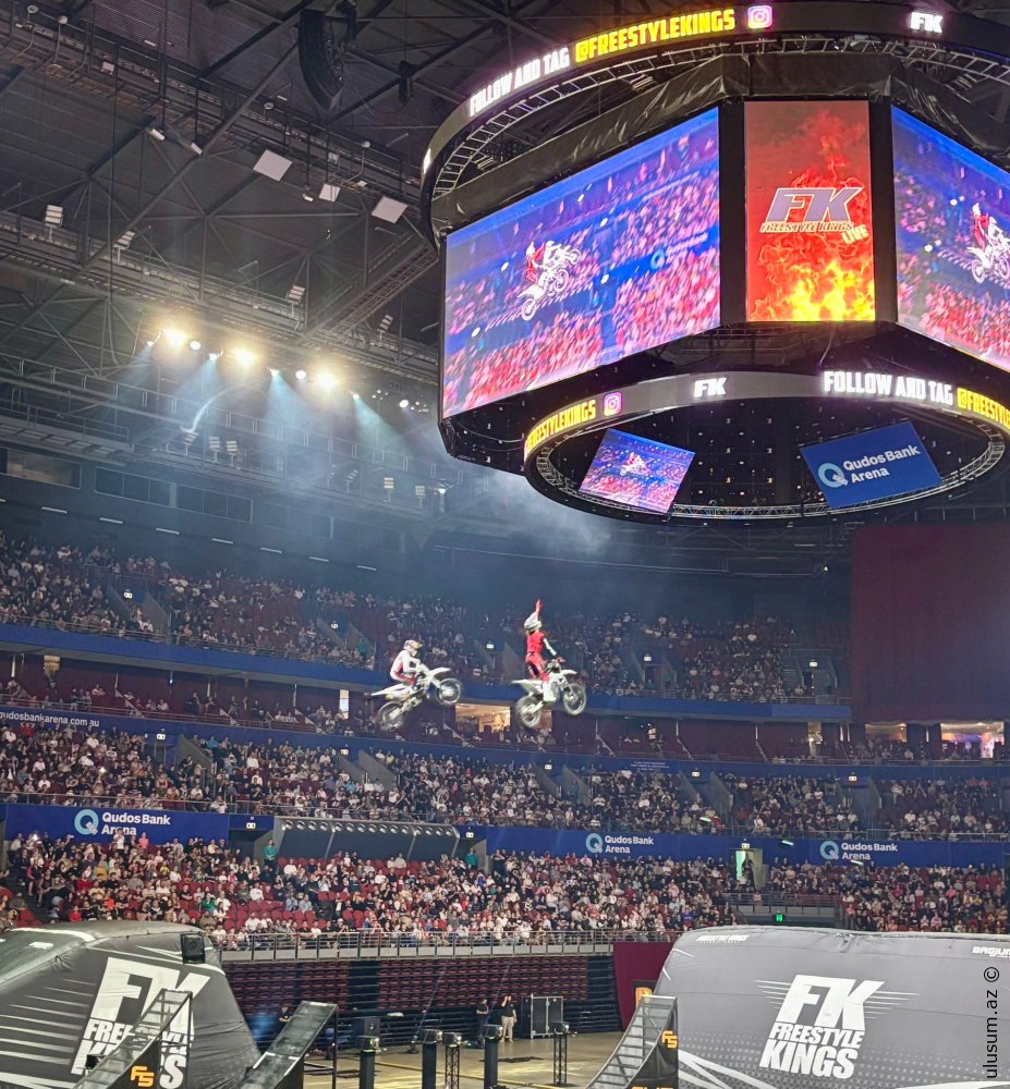 “Freestyle Kings” Arenasında Qanadsız Uçuş - FOTO - VİDEO
