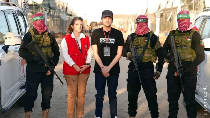 HAMAS amerikalı əsiri Edan Aleksandarı azad etdi - FOTO