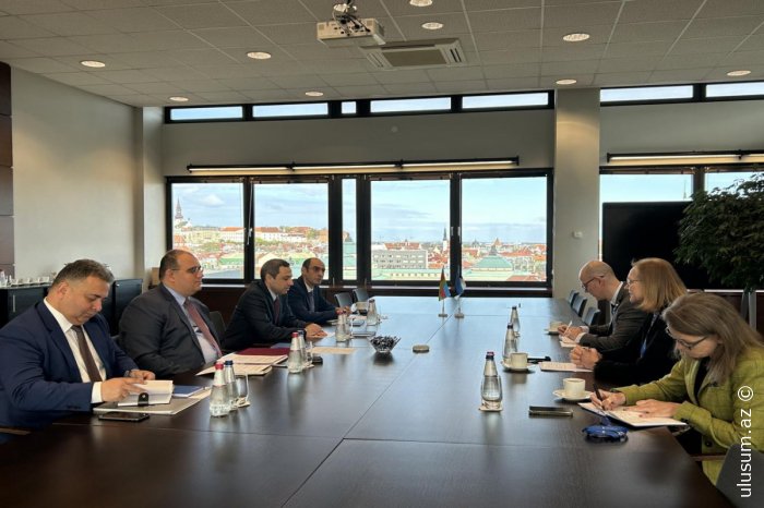 Azərbaycanla Estoniya arasında konsulluq məsləhətləşmələri keçirilib - FOTO