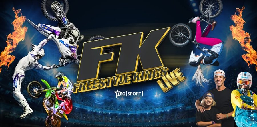 “Freestyle Kings” Arenasında Qanadsız Uçuş - FOTO - VİDEO