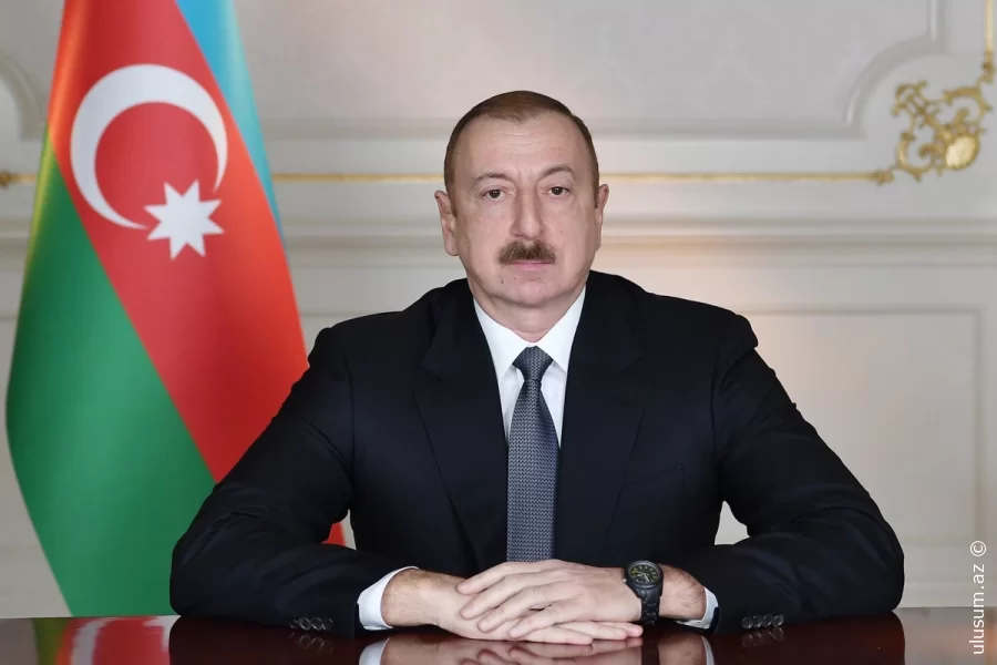 İlham Əliyev GlobE Network VI Plenar iclasının iştirakçılarına müraciət edib