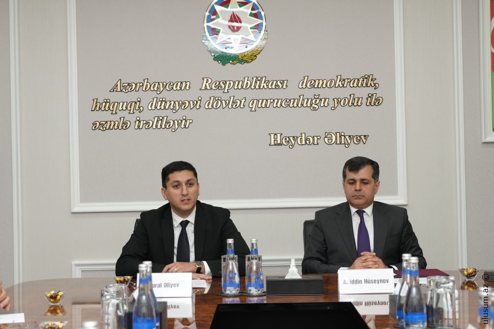 Tural Əliyev Ədliyyə Nazirliyi yanında İctimai şuranın üzvləri ilə görüşüb