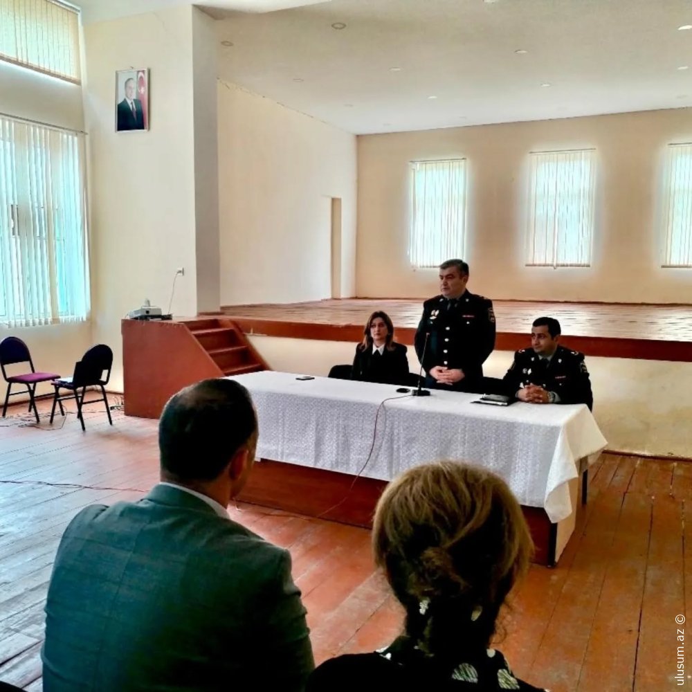 Sabirabadda məktəblilərlə “Narkomaniyaya yox deyək” mövzusunda maarifləndirici tədbir keçirildi