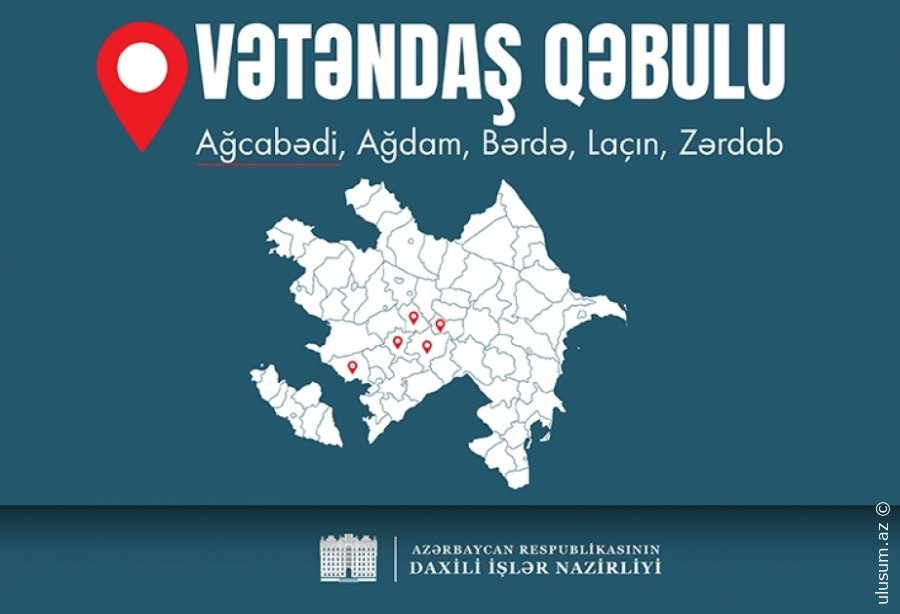 Nazir Vilayət Eyvazov bu rayonlarda vətəndaşları qəbul edəcək