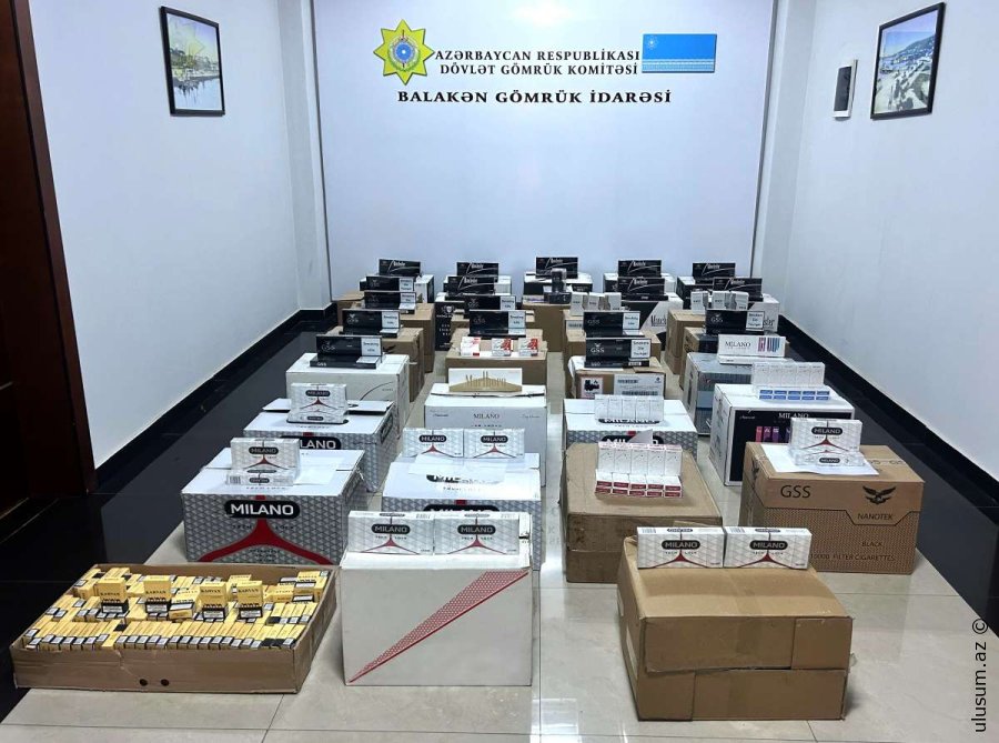 Külli miqdarda aksiz markasız siqaretlər aşkar edilib