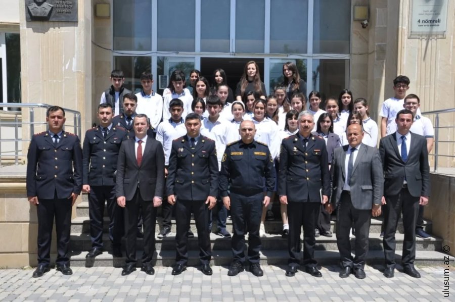 Saatlıda məktəblilərlə “Narkomaniyaya yox deyək” mövzusunda maarifləndirici görüş keçirildi