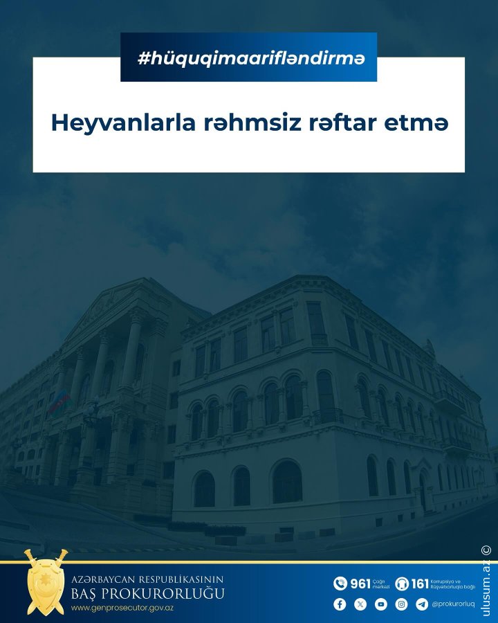 Heyvanlara Zorakılığa Görə Cərimələr Artırıldı