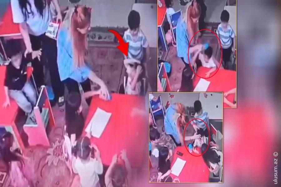 "Lənkəran Kaspi Kids" bağçasında - Şiddət