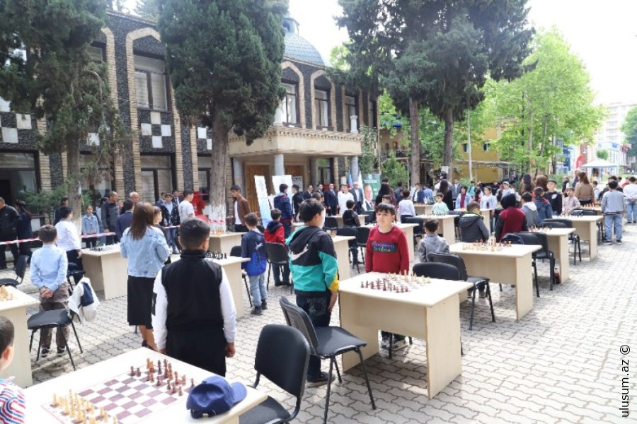 Tovuzda uşaq və yeniyetmələr arasında şahmat turniri keçirilib - FOTO